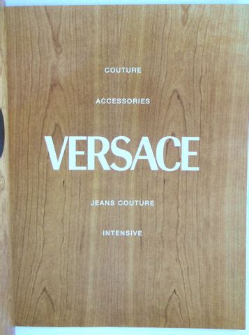 versace catalogue 1998|Versace 1998/99 Fall/Winter Collection Catalog (HARD TO FIND) .